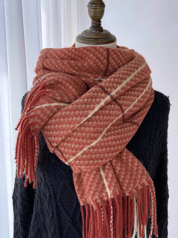 Airchics écharpe avec frange femme mode